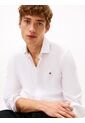 Camisa Blanca Slim Flex Con Textura Dobby Tommy Hilfiger de Tommy Hilfiger