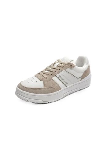 Tenis Beige De Mezcla De Ante Y Suela Cupsole Tommy Hilfiger Tommy Hilfiger