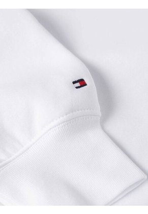 Buzo Blanco Con Capota Modern De Corte Regular Con Logo Tommy Hilfiger