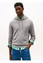 Buzo Gris Con Capota, Cordón Y Logo Tommy Hilfiger de Tommy Hilfiger