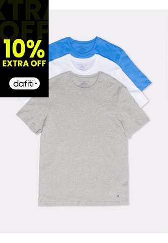 Pack Multicolor De 3 Camisetas Para Hombres Tommy Hilfiger Tommy Hilfiger