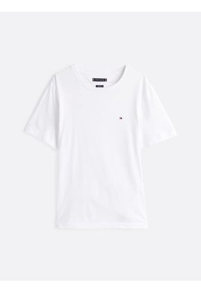 Camiseta Blanca Essential De Corte Regular Tommy Hilfiger