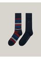 Pack Azul De 2 Medias Con Logo Tommy Hilfiger de Tommy Hilfiger