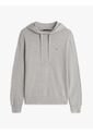 Buzo Gris Con Capota, Cordón Y Logo Tommy Hilfiger de Tommy Hilfiger
