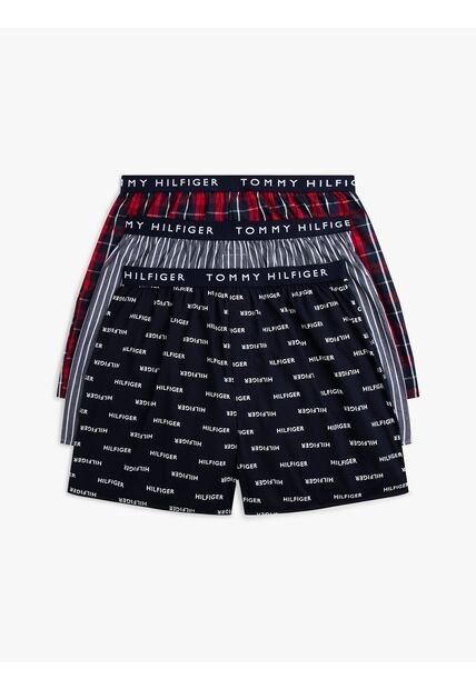 Pack Multicolor De Bóxers Tejidos Tommy Hilfiger