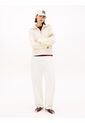 Saco Blanco Con Cierre De Cremallera De 1/2 Con Tejido Cableado Tommy Hilfiger de Tommy Hilfiger