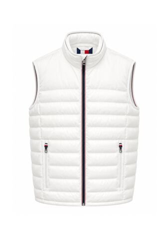 Chaleco Blanco Sin Mangas Con Detalles Distintivos Tommy Hilfiger Tommy Hilfiger