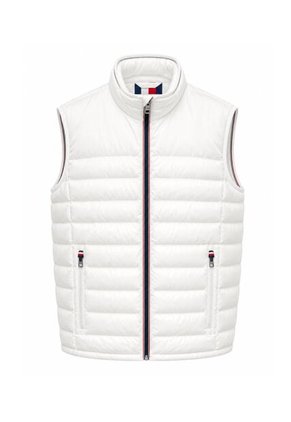 Chaleco Blanco Sin Mangas Con Detalles Distintivos Tommy Hilfiger