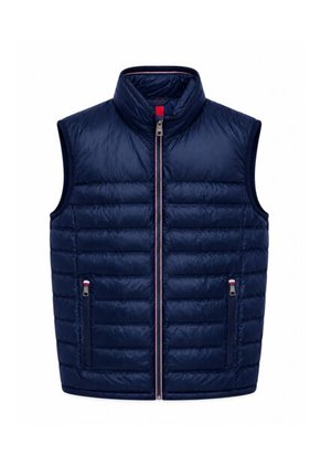 Chaleco Azul Sin Mangas Con Detalles Distintivos Tommy Hilfiger
