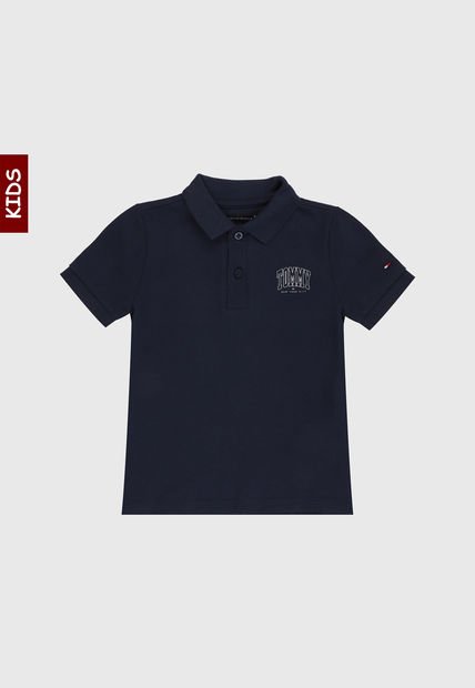 Camiseta Polo Azul Tommy Hilfiger