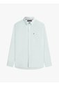 Camisa Verde Oxford Ligera De Corte Regular Tommy Hilfiger de Tommy Hilfiger