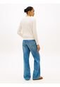 Saco Blanco De Punto Trenzado Con Cuello En V Tommy Hilfiger de Tommy Hilfiger