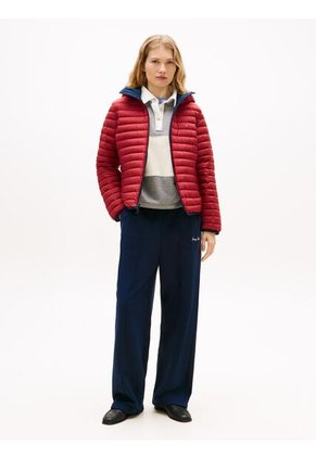 Chaqueta Azul Ligera Con Logo Tommy Hilfiger