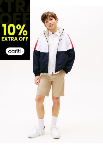 Rompe Azul Oscuro Viento Reversible Color Block Tommy Hilfiger Tommy Hilfiger