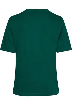 Camiseta De Cuello Redondo Con Logo Bordado Mujer Verde Tommy Hilfiger