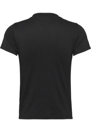 Camiseta Esencial De Vestir Tommy Jeans Mujer Negro Tommy Jeans