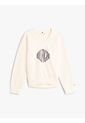 Saco Blanco De Felpa Con Cuello En V Tommy Hilfiger de Tommy Hilfiger