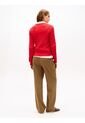 Saco Rojo De Punto Con Cuello Redondo Tommy Hilfiger de Tommy Hilfiger