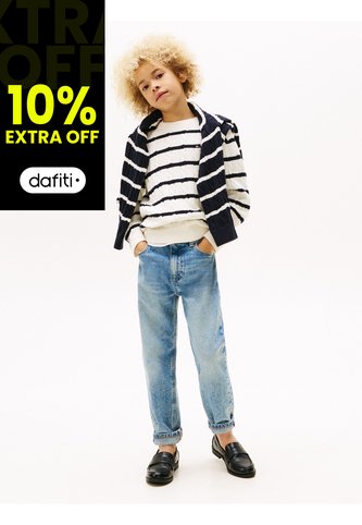 Saco De Rayas Tejido De Punto Trenzado Para Niño Tommy Hilfiger Tommy Hilfiger