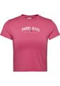 Camiseta Esencial De Vestir Tommy Jeans Mujer Rosa Tommy Jeans Mujer Rosa Tommy Jeans de Tommy Hilfiger