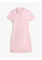 Vestido Rosado Tipo Polo 1985 De Corte Slim Tommy Hilfiger de Tommy Hilfiger