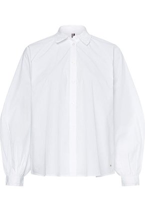 Camisa Con Mangas Raglán Y Corte Amplio Mujer Blanco Tommy Hilfiger