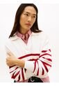 Saco Blanco Tipo Polo Con Diseño De Rayas Tommy Hilfiger de Tommy Hilfiger