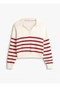 Saco Blanco Tipo Polo Con Diseño De Rayas Tommy Hilfiger de Tommy Hilfiger