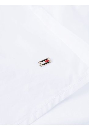 Camisa Con Mangas Raglán Y Corte Amplio Mujer Blanco Tommy Hilfiger