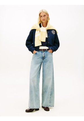 Chaqueta Azul Varsity Fleece Bomber Tommy Hilfiger