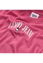 Camiseta Esencial De Vestir Tommy Jeans Mujer Rosa Tommy Jeans Mujer Rosa Tommy Jeans de Tommy Hilfiger