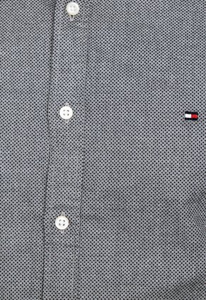 Camisa Gris-Negro Tommy Hilfiger