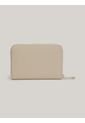 Billetera Beige Chic Mediana Con Cremallera Tommy Hilfiger de Tommy Hilfiger