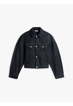 Chaqueta Azul Denim De Color Oscuro Tommy Hilfiger