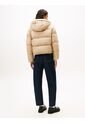 Chaqueta Café Acolchada De Ripstop Con Capota Tommy Jeans de Tommy Hilfiger