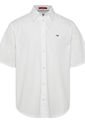 Camisa Manga Corta Hombre Blanco Tommy Jeans de Tommy Hilfiger