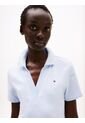 Vestido Celeste Tipo Polo Con Cuello En V Abierto Tommy Hilfiger de Tommy Hilfiger