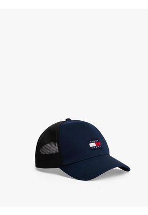 Gorra Azul Heritage Trucker Con Logo Tommy Hilfiger