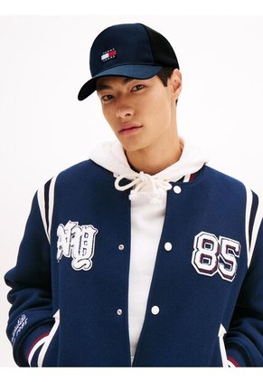 Gorra Azul Heritage Trucker Con Logo Tommy Hilfiger