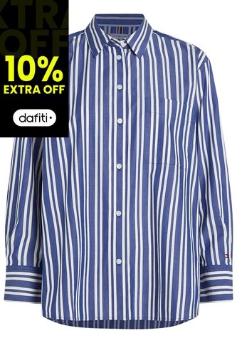 Camisa Azul Essential Poplin Tommy Hilfiger Tommy Hilfiger