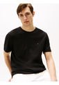 Camiseta Negra Essential De Corte Regular Tommy Hilfiger de Tommy Hilfiger