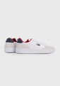 Tenis Lifestyle Blanco-Azul-Rojo Tommy Hilfiger Tommy Jeans City Textile Cupsole de Tommy Hilfiger