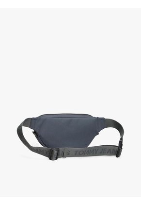 Canguro Gris Essential Con Inscripción Tommy Hilfiger