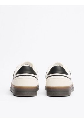 Tenis Negro Greenwich De Cuero Tommy Hilfiger