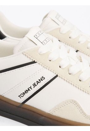 Tenis Negro Greenwich De Cuero Tommy Hilfiger