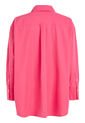Camisa Oversize De Popelín Mujer Rosa Tommy Hilfiger de Tommy Hilfiger