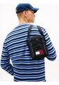 Bolso Negro Reporter Con Correa Cruzada Y Logo Tommy Hilfiger de Tommy Hilfiger