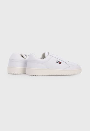 Tenis Lifestyle Blanco-Azul-Rojo Tommy Hilfiger Tommy Jeans City Leather Cupsole