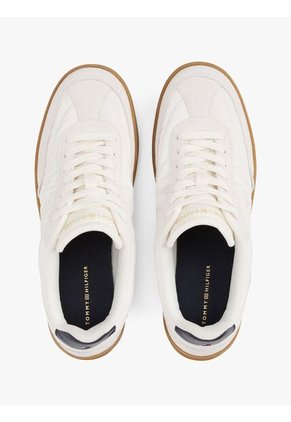 Tenis Blanco Heritage De Ante Tommy Hilfiger