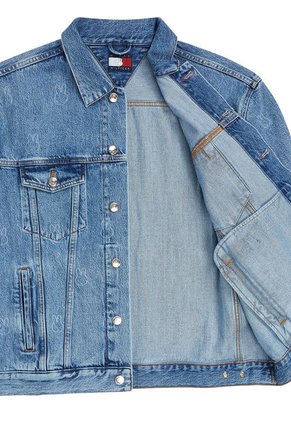 Chaqueta Amplia Th X Miffy Para Hombres Hombre Azul Tommy Hilfiger